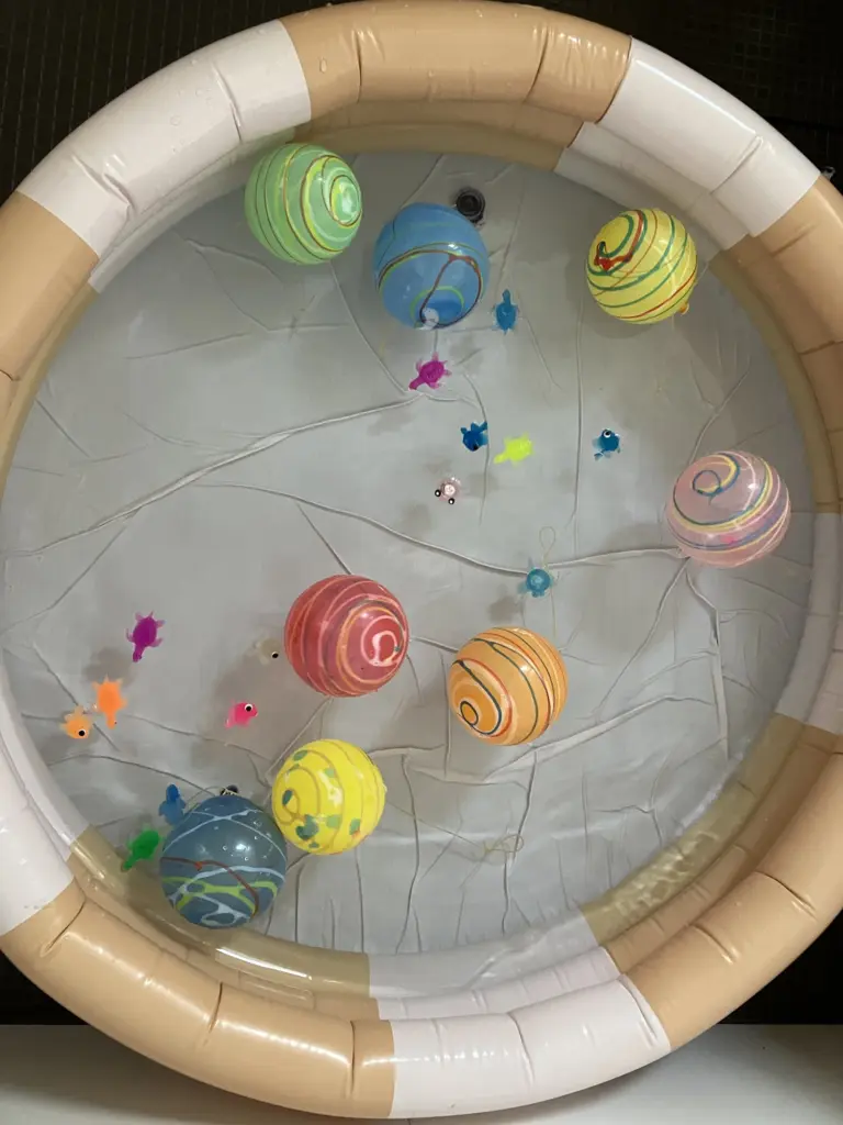 亀の夏祭り☆金魚とヨーヨー 亀の夏祭り☆金魚とヨーヨー